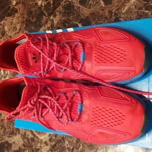 Men Adidas Zx 2K Boost (Red & Blue)